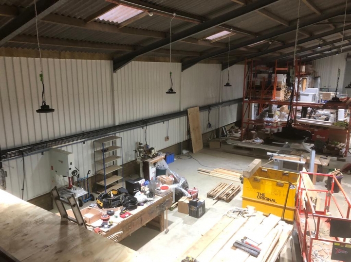 NEW WORKSHOP ELECTRICAL INSTALLATION AT BRAY LEINO COMMUNICATIONS GROUP
